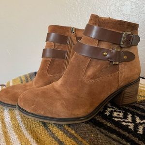 Franco Sarto Brown booties